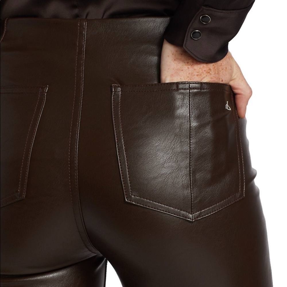 Rag & Bone Faux Leather Skinny Trousers